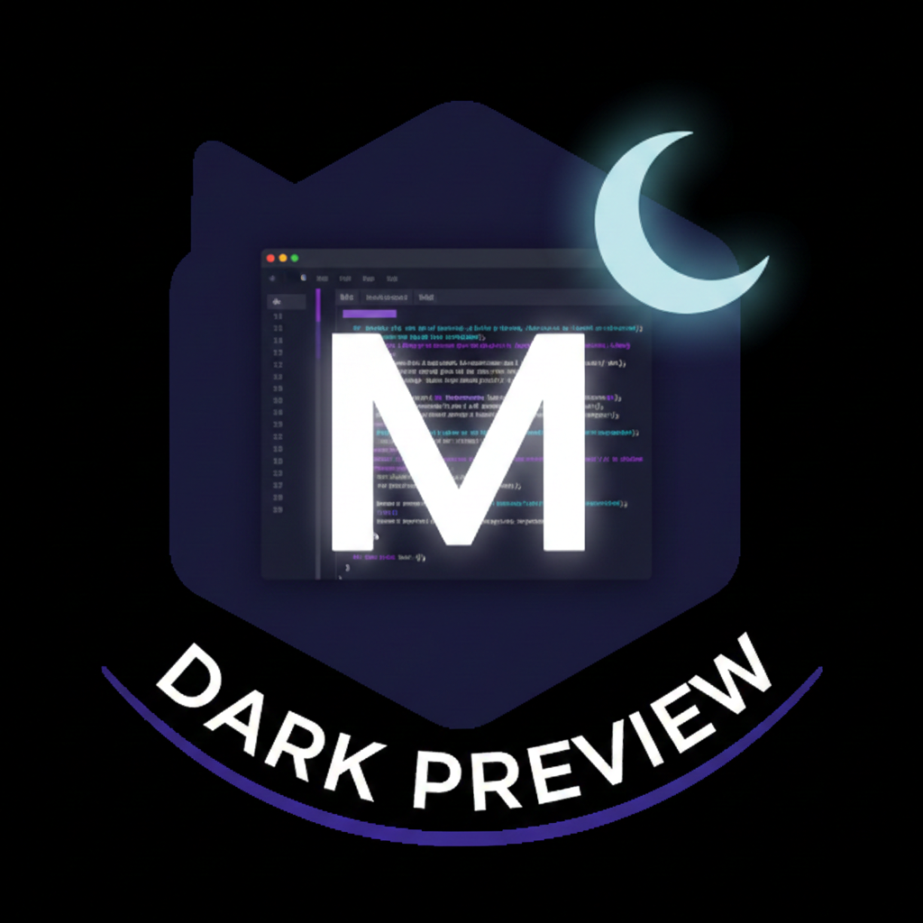 Markdown Dark Preview